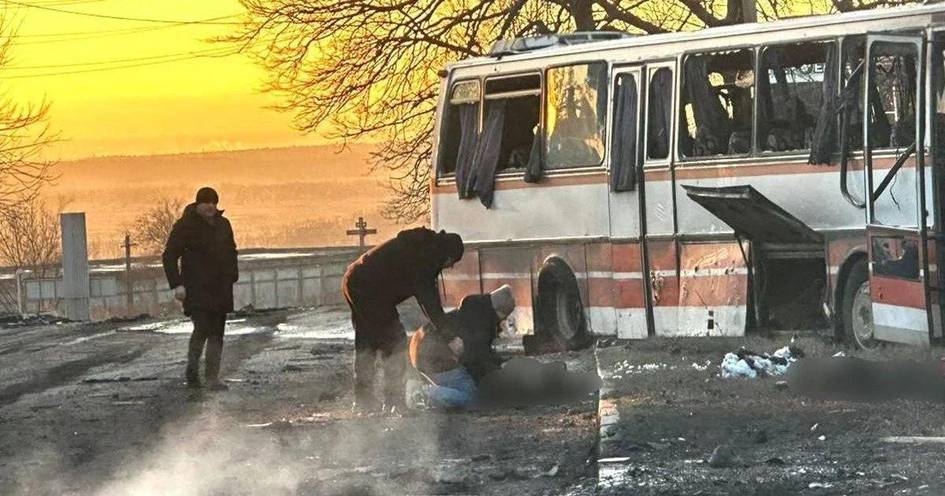 Ukrainada Rossiya droni zarbasidan 12 nafar konchi halok bo‘ldi